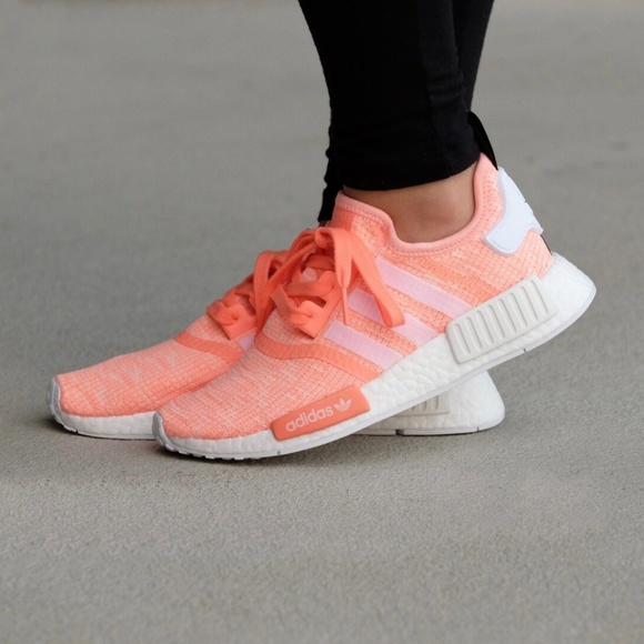 adidas nmd neon orange